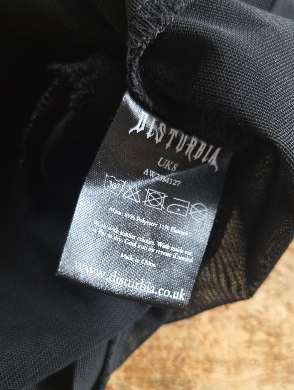 Disturbia Ruched Mesh Top - Picture 4 of 4